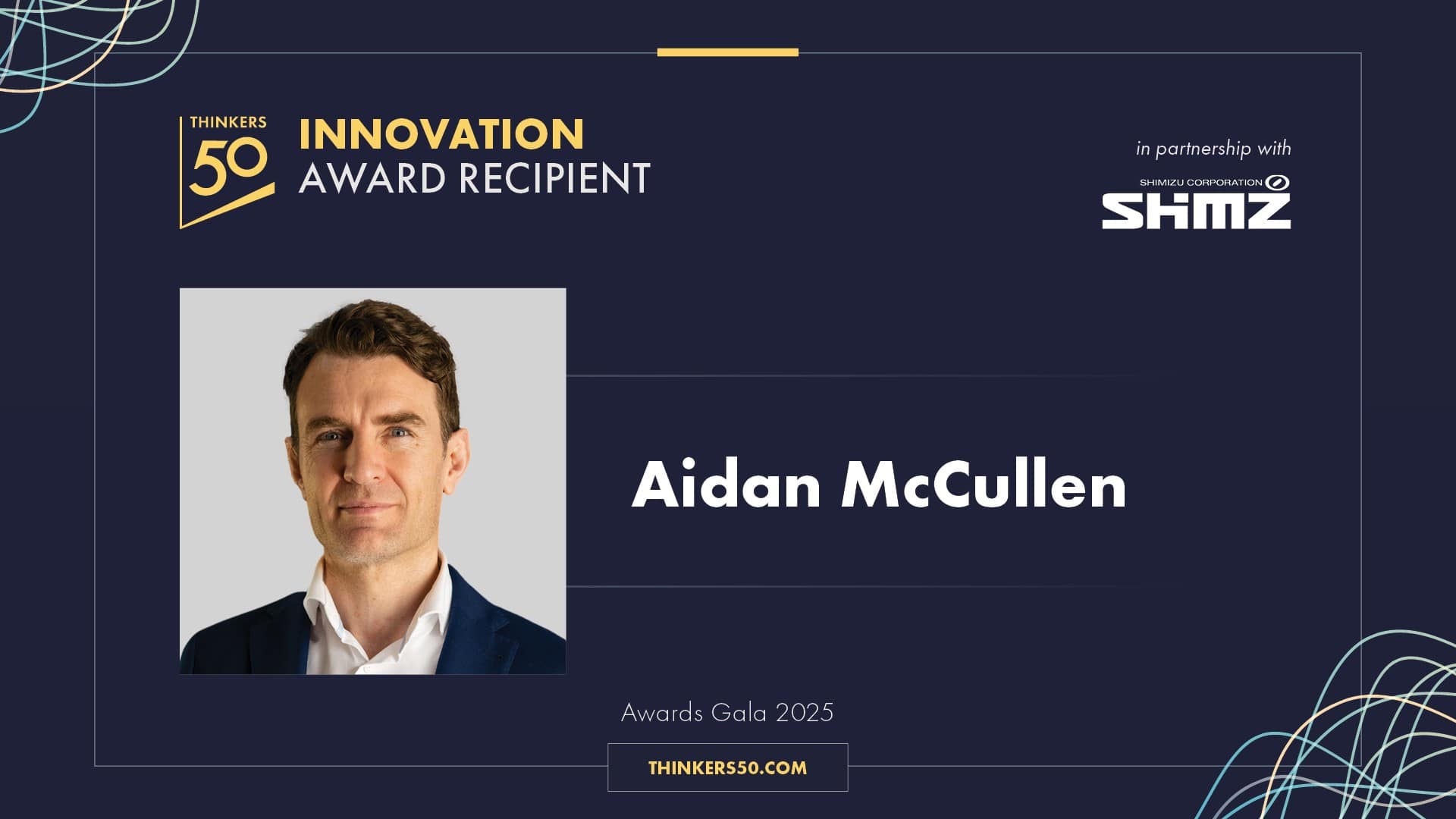Aidan McCullen, Thinkers50 Innovation Award recipient 2025